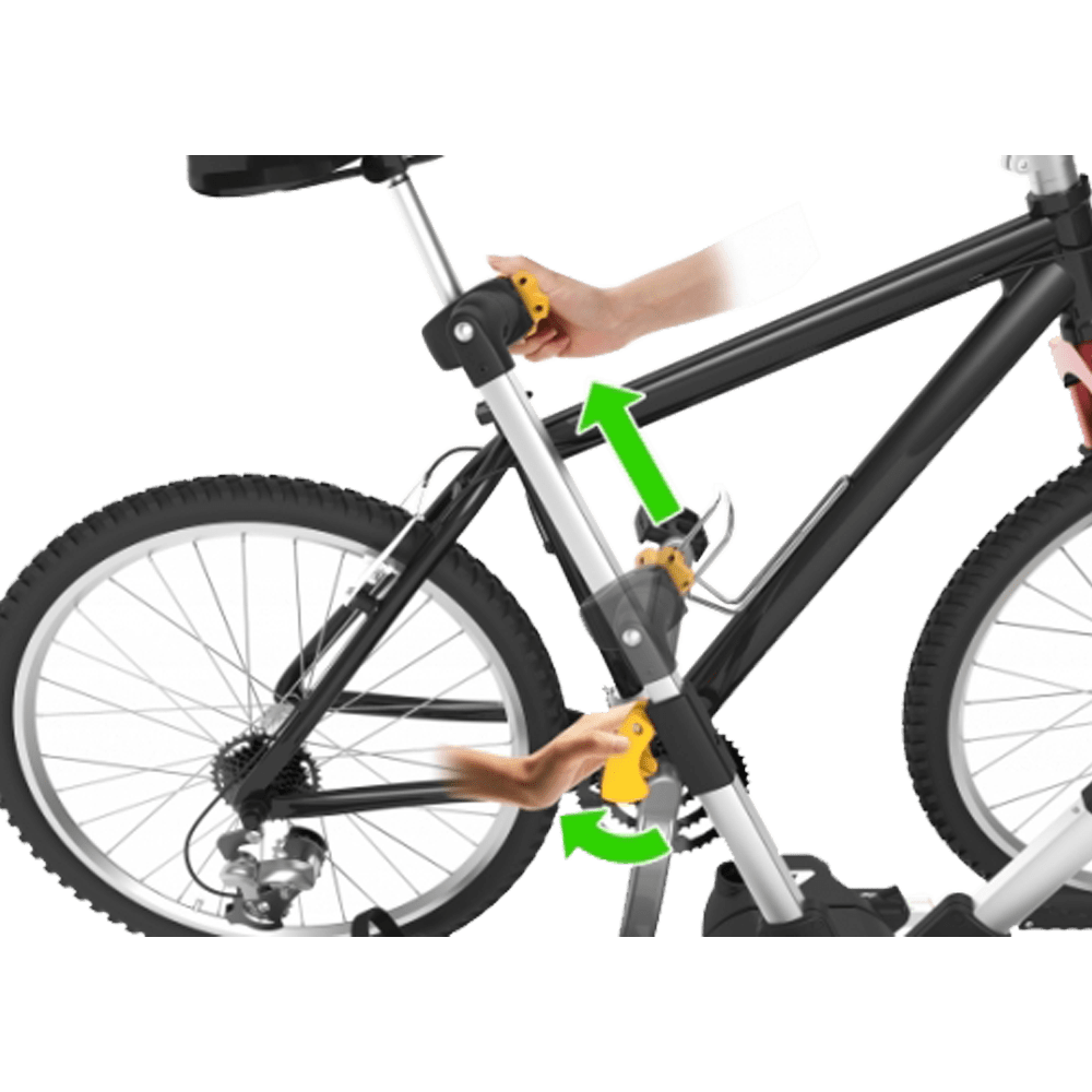 SPINDER:XPLORER מנשא אופניים מתקפל אפליקציה